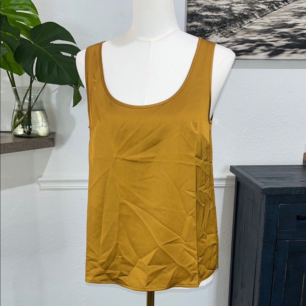 J. Crew Golden Brown Sleeveless Tank Top NWT